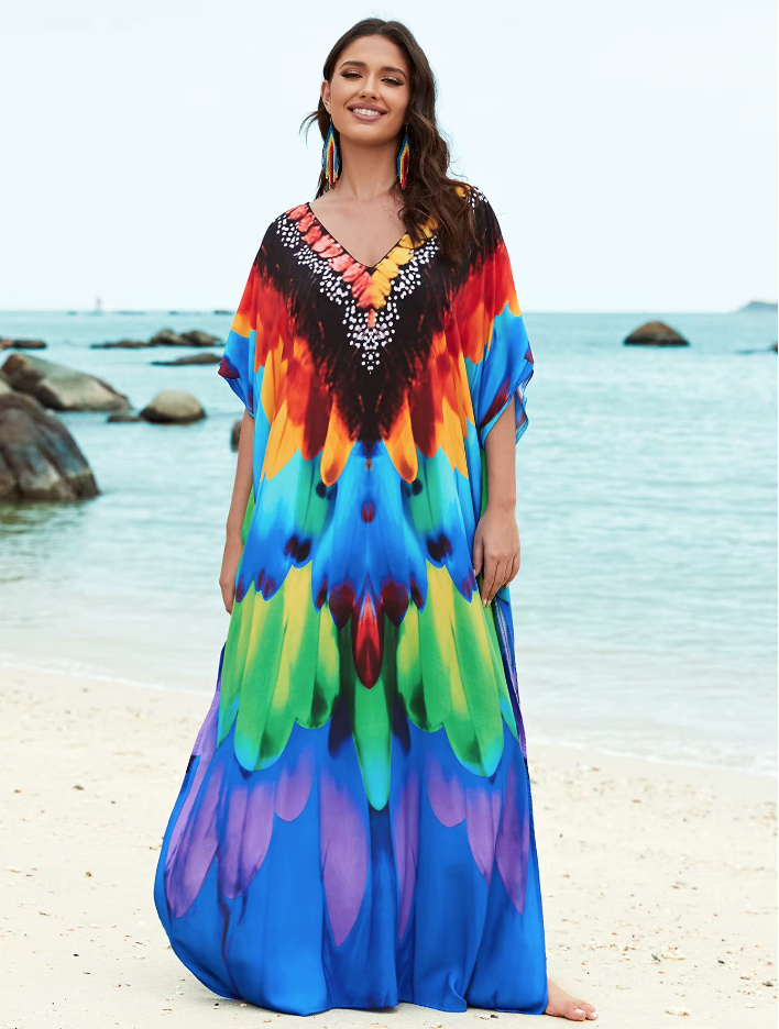 A Linie Oversize Strandkleid 2025 Cover Up Kleid Senta