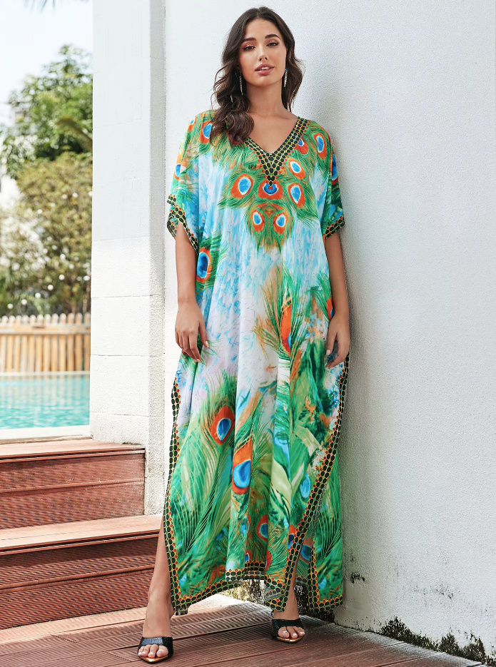 A Linie Oversize Strandkleid 2025 Cover Up Kleid Sophie