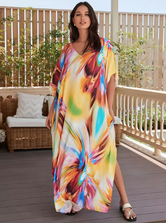 A Linie Oversize Strandkleid 2025 Cover Up Kleid Susan