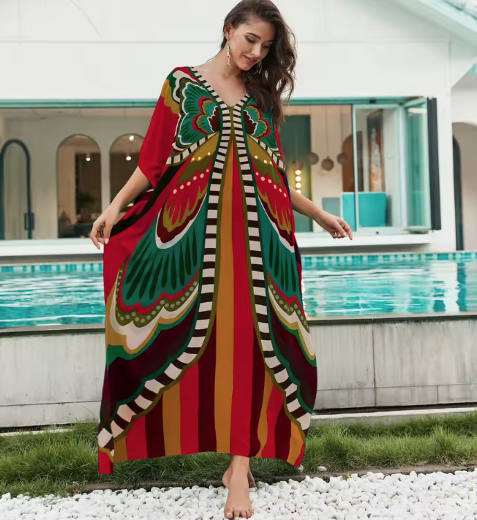 A Linie Oversize Strandkleid 2025 Cover Up Kleid Serafine