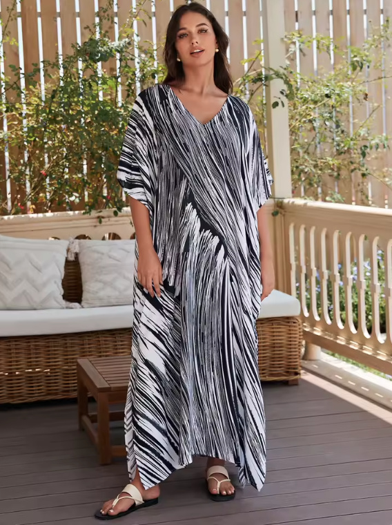 A Linie Oversize Strandkleid 2025 Cover Up Kleid Sibel