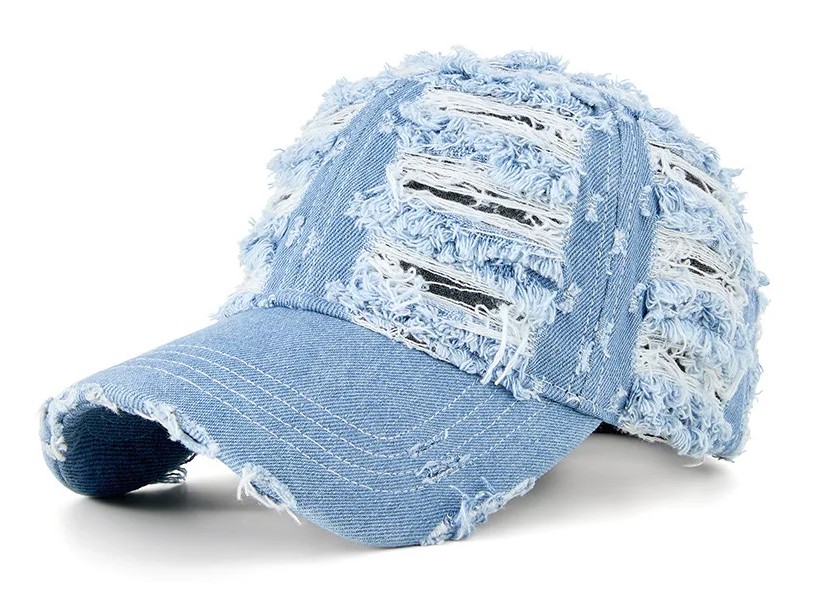 Jeans Baseball Cup Sommerhut 2025 Hellblau