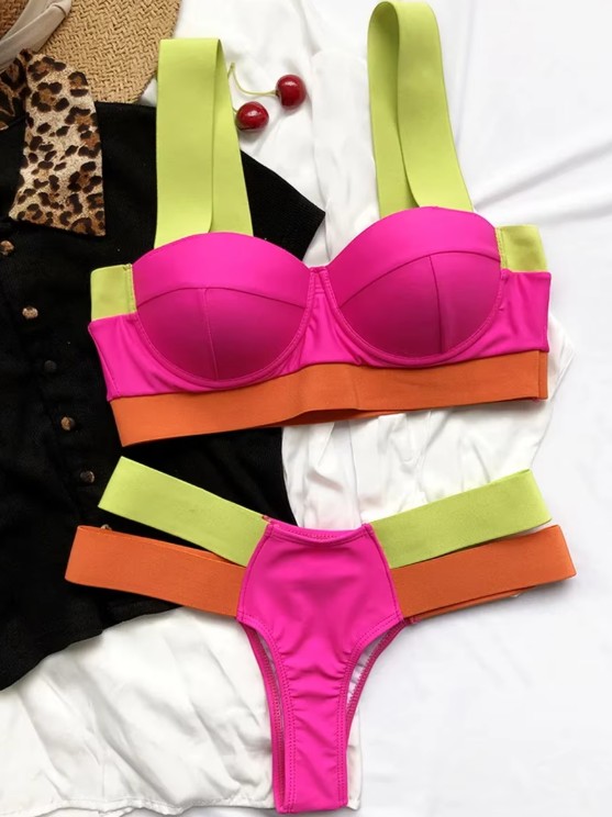 Push Up Bikini 2025 Sintje Dreifarbig