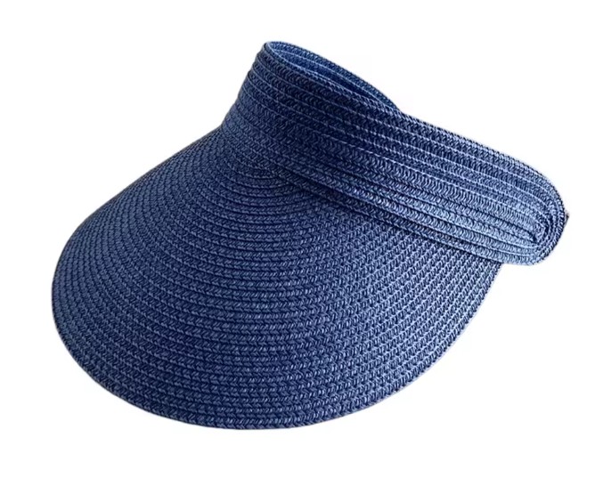 Damen Strand Sommerhut Strohhut Stephanie Blau