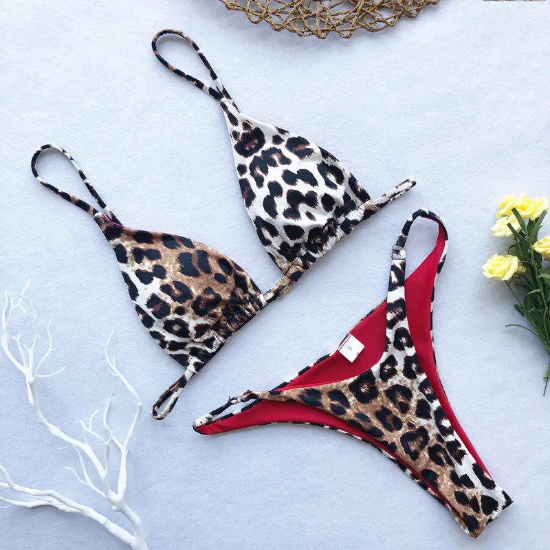 High-Waist Bikini in Leomuster Ada 