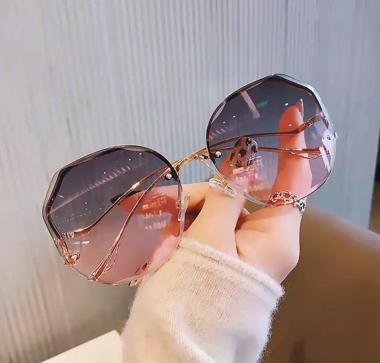 Oversize Damen Sonnenbrille Zoya Gradiert