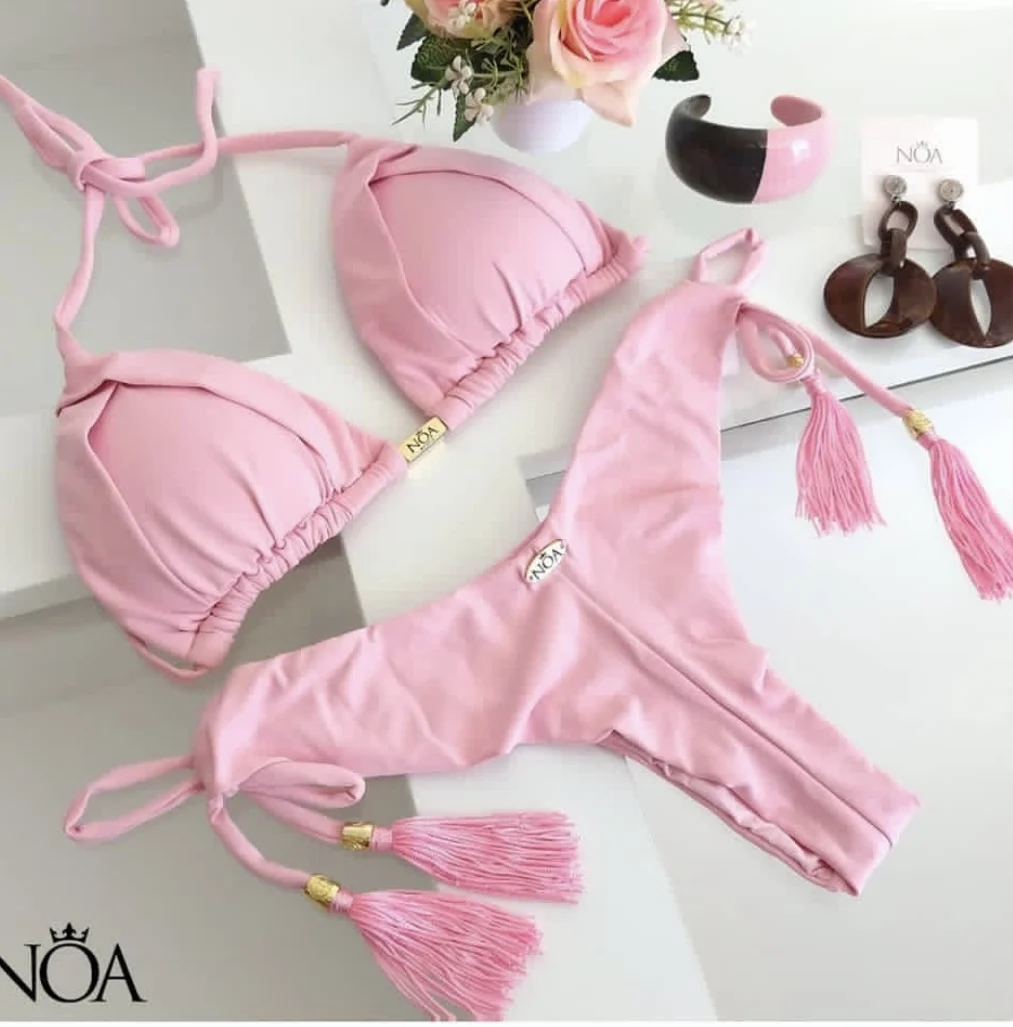 Brazilian/Triangle Bikini Adriana in Rosa