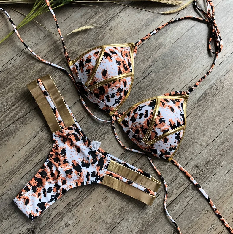 Push-Up Triangle Bikini Yannah Leomuster