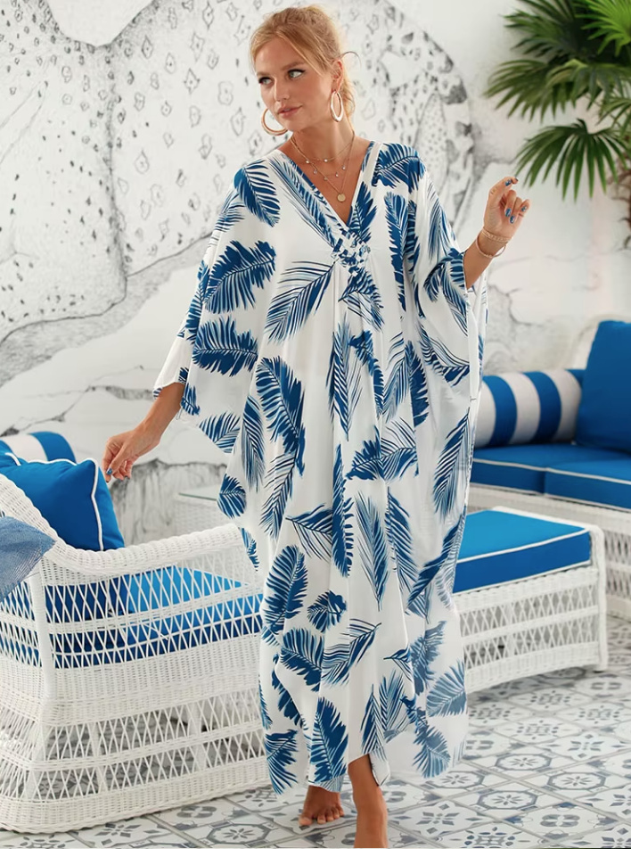 Damen Strandkleid 2025 Viktoria Cover Up Kleid Lang
