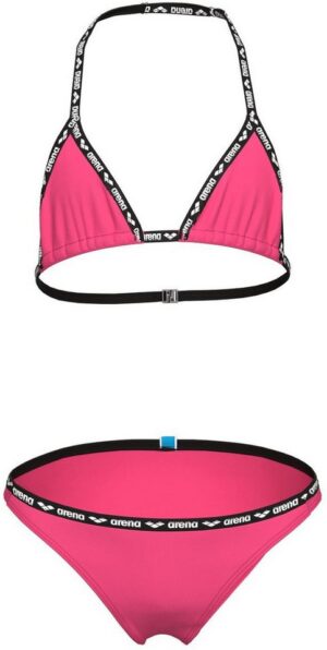 Arena Bandeau-Bikini G ARENA SOLID BIKINI TRIANGLE FANDANGO PINK