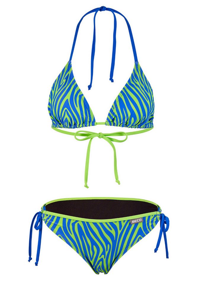 Beco Beermann Triangel-Bikini-Top Zebra Vibes (2-St)