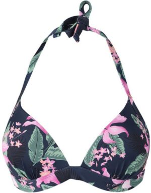 Brunotti Bügel-Bikini-Top Lisselot-Tropicana Women Bikini Top Club Tropicana Aqua Indigo Blue