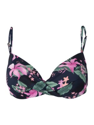 Brunotti Bügel-Bikini-Top Stefana-Tropicana Women Bikini Top CLUB TROPICANA AQUA INDIGO BLUE
