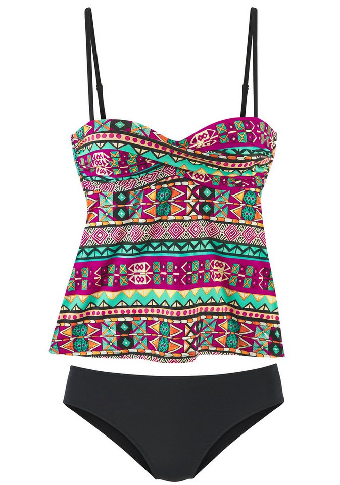 Buffalo Bügel-Tankini mit farbenfrohen Design