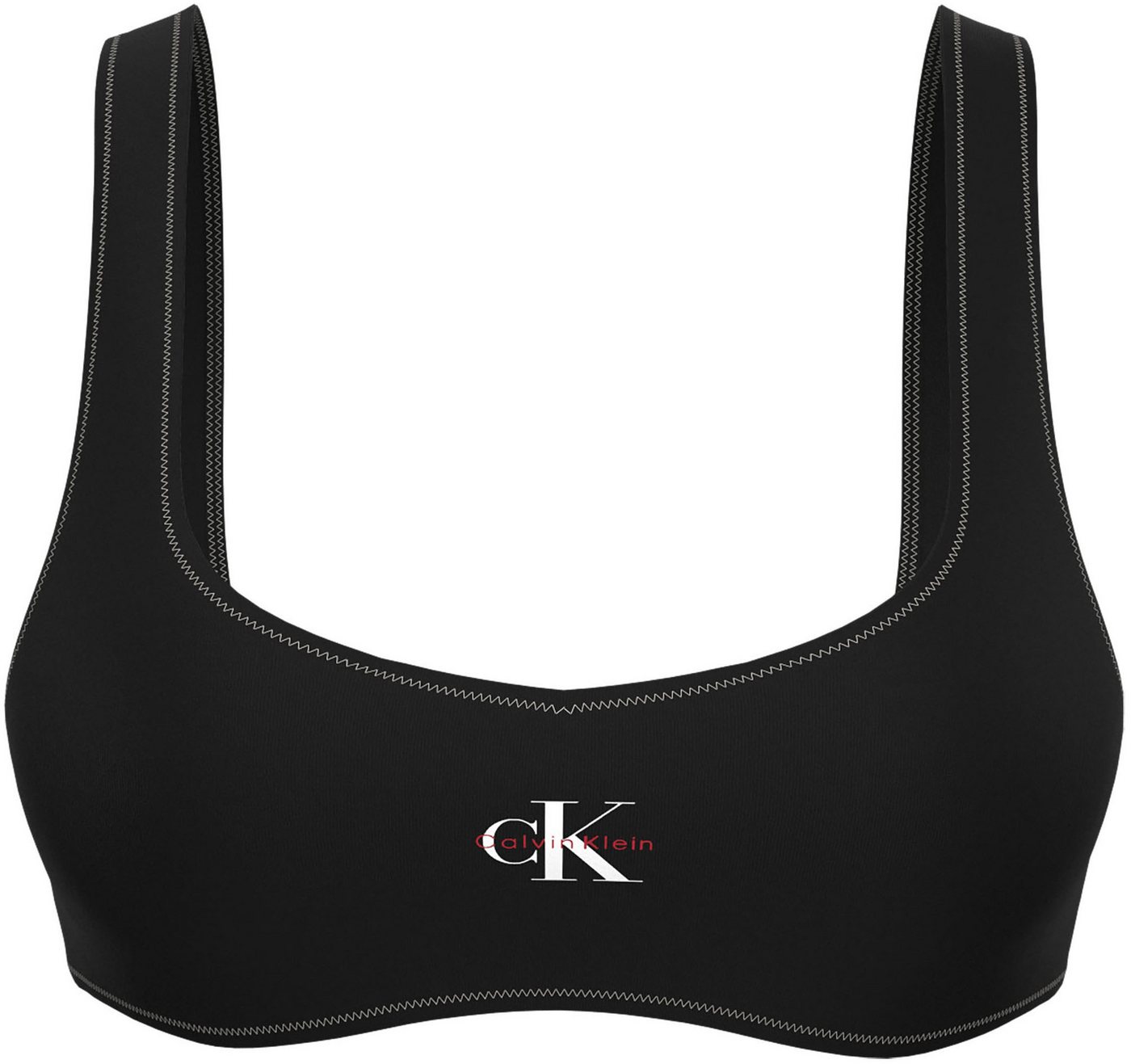 Calvin Klein Swimwear Bustier-Bikini-Top