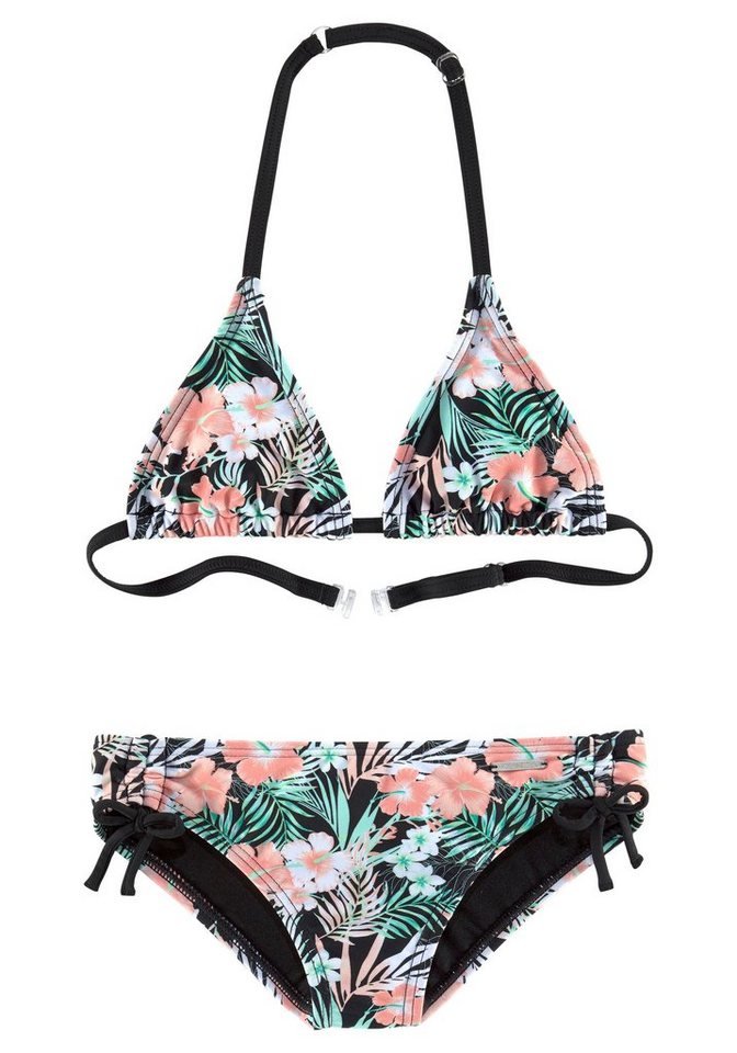 Chiemsee Triangel-Bikini mit floralem Design