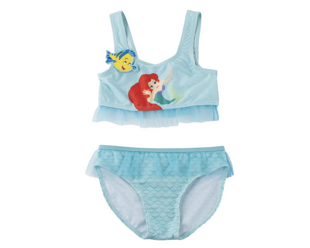 Disney Princess Bügel-Bikini Mädchen Bikini Set Zweiteiler Badebekleidung Strand Pool