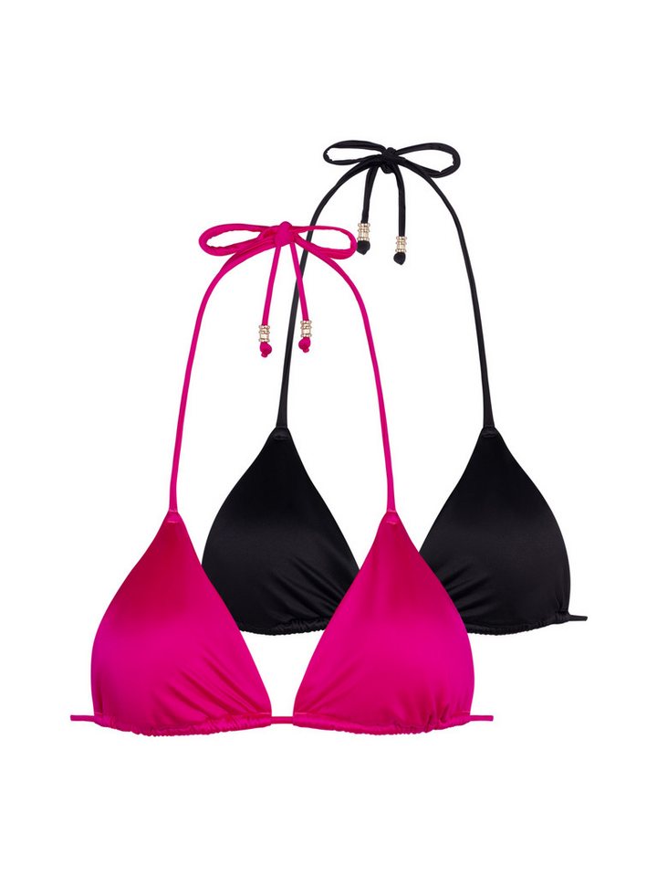 Dorina Triangel-Bikini-Top Amnesia (2er Pack)