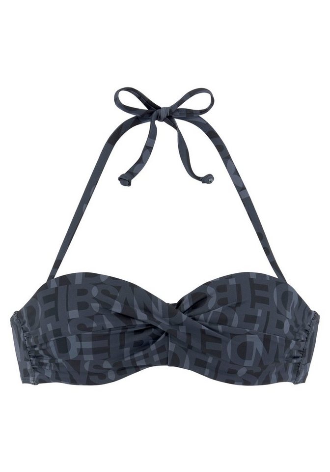 Elbsand Bügel-Bandeau-Bikini-Top Letra