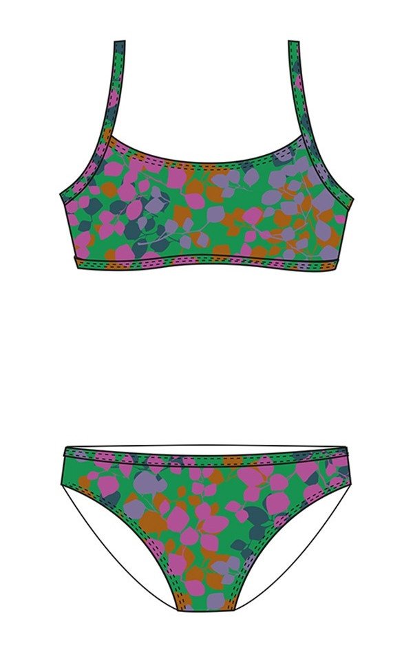 Fashy Bustier-Bikini Mädchen Bikini