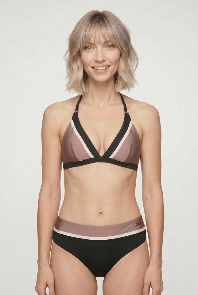 JOOP! Triangel-Bikini-Top Colourblock