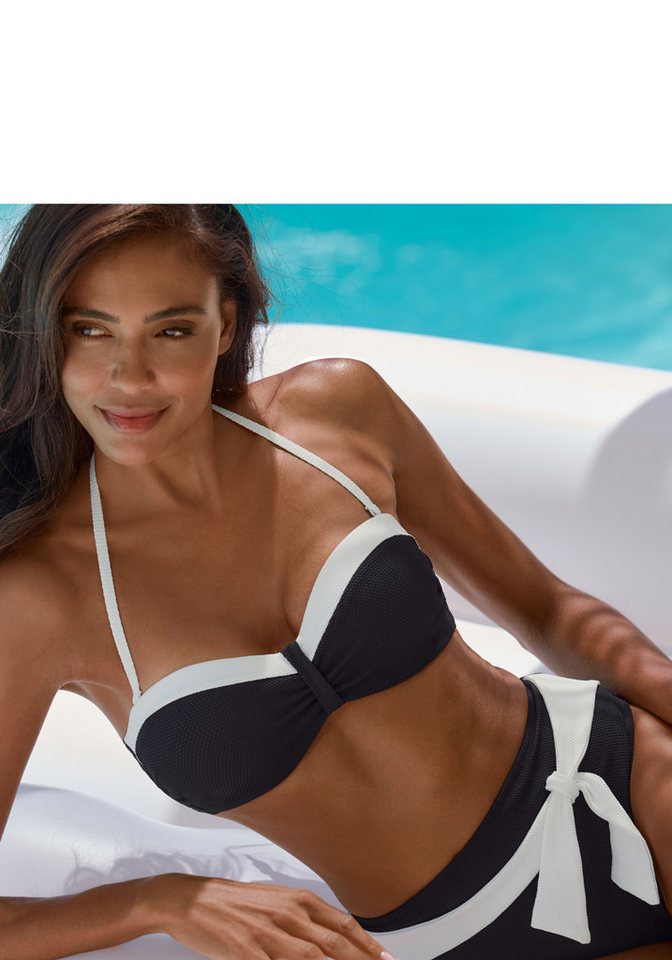 LASCANA Bügel-Bandeau-Bikini-Top Chic