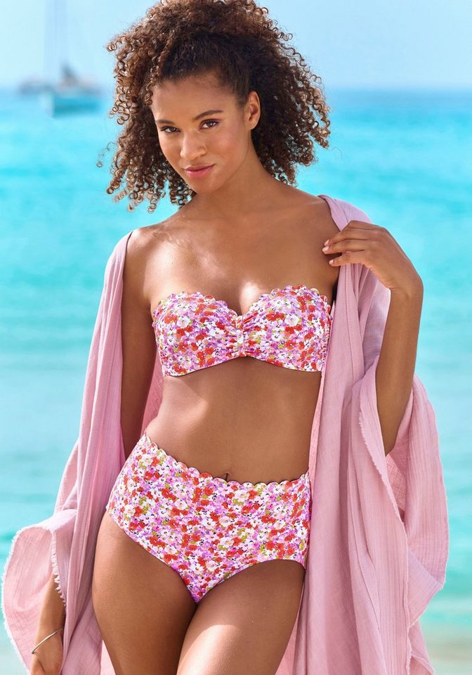 LASCANA Bügel-Bandeau-Bikini-Top Jasmin
