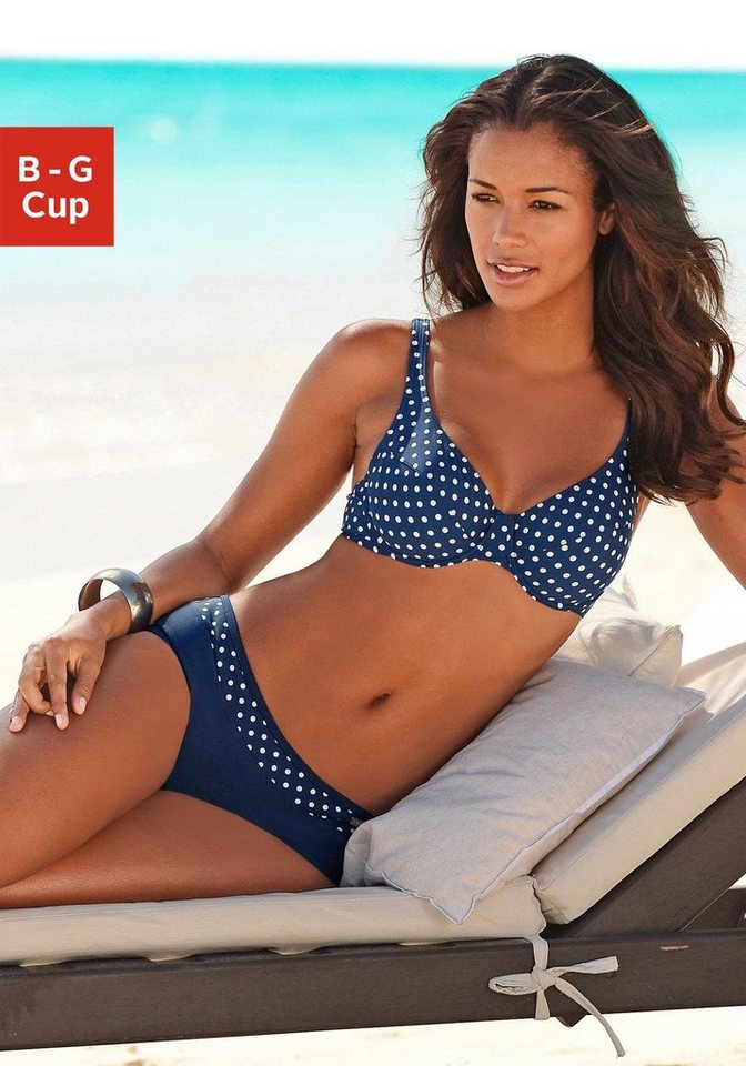 LASCANA Bügel-Bikini mit modischen Punkten