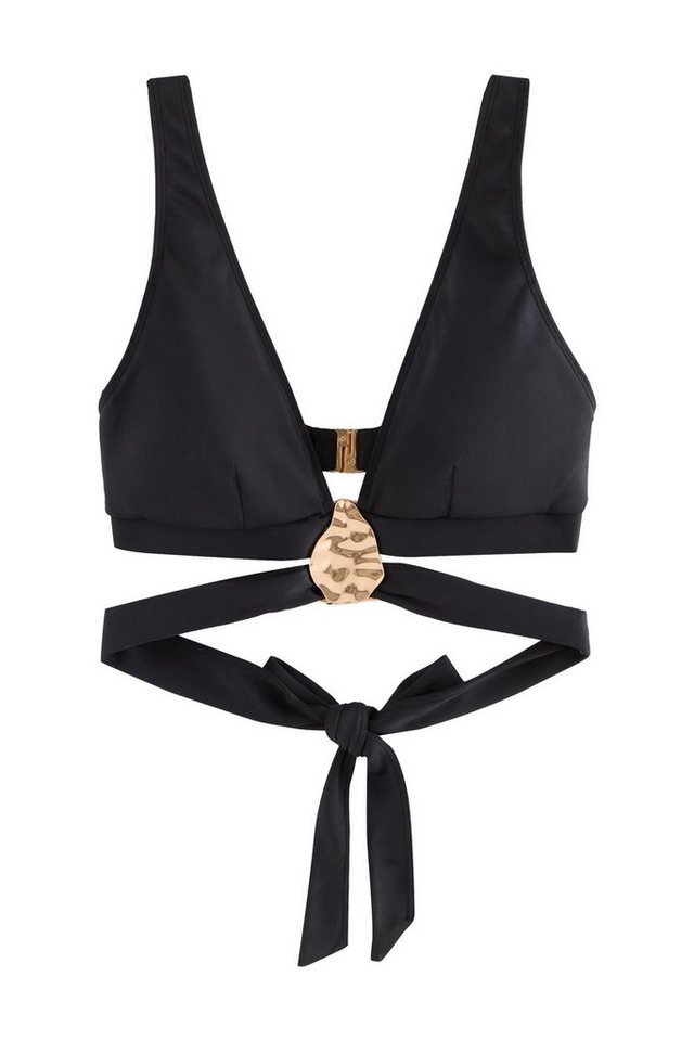 LIPSY Triangel-Bikini-Top Lipsy Bikini-Oberteil mit tiefem Ausschnitt (1-St)