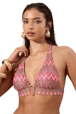 LIPSY Triangel-Bikini-Top Lipsy Bikinioberteil mit tiefem Ausschnitt (1-St)
