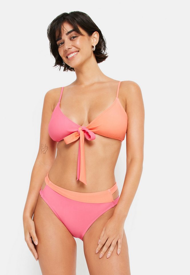 LSCN by LASCANA Triangel-Bikini Auri (Set) in Colourblock-Optik