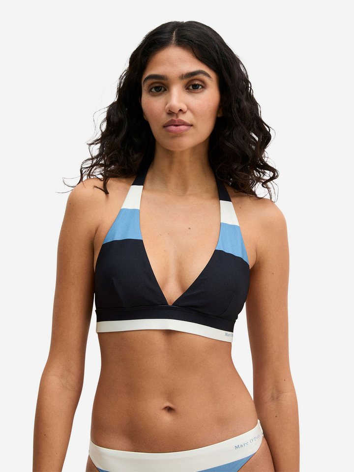 Marc O'Polo Triangel-Bikini-Top Summer Stripes