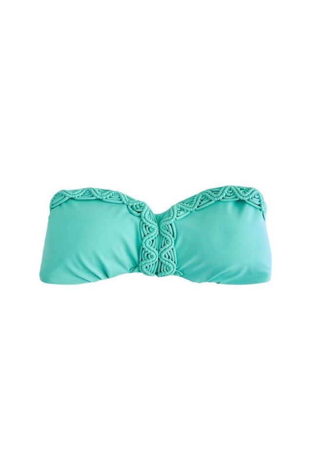 Next Bandeau-Bikini-Top Bandeau-Bikinioberteil mit Makramee (1-St)