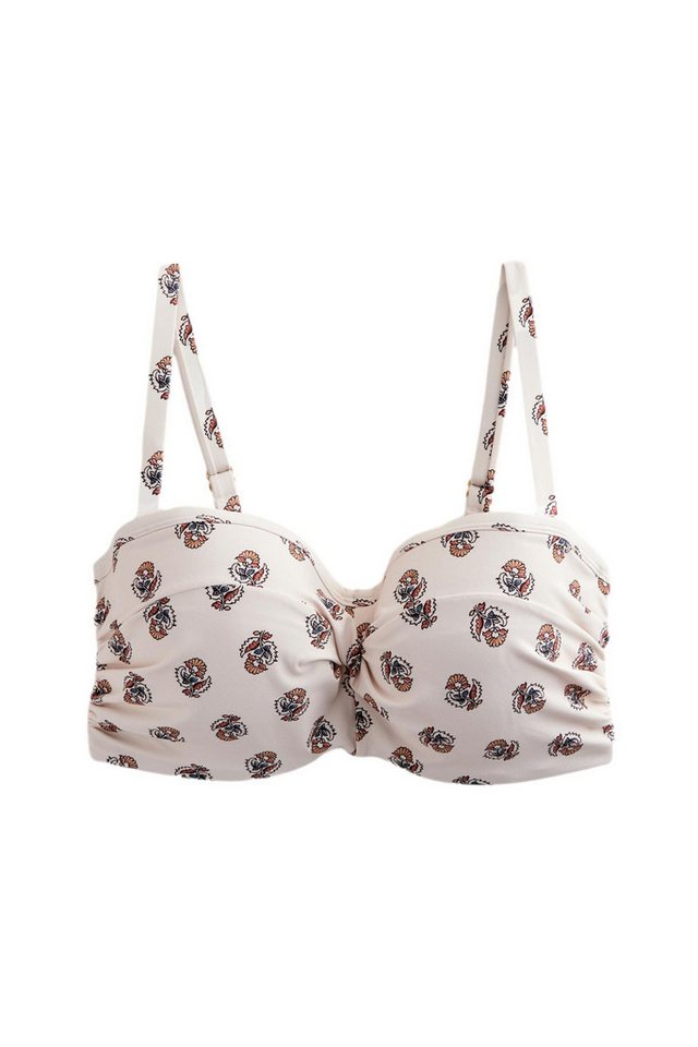 Next Bandeau-Bikini-Top F-K Twist Bandeau-Bikinitop mit Bügel (1-St)