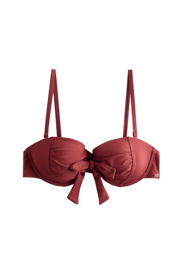 Next Bügel-Bandeau-Bikini-Top Bandeau-Bikinioberteil mit Bügel und Schleife (1-St)