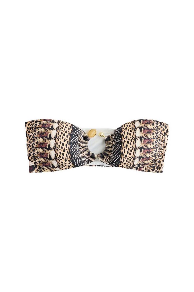 Next Bügel-Bandeau-Bikini-Top Bandeau-Bikinioberteil mit Metalldetails (1-St)