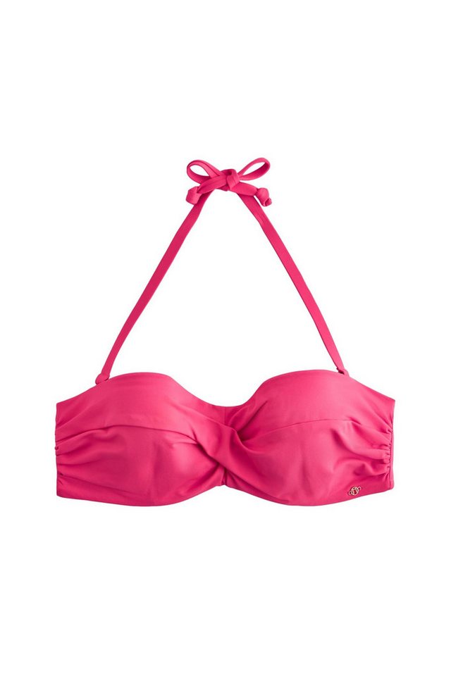 Next Bügel-Bandeau-Bikini-Top Wattiertes Bandeau-Bikinioberteil mit Bügel (1-St)