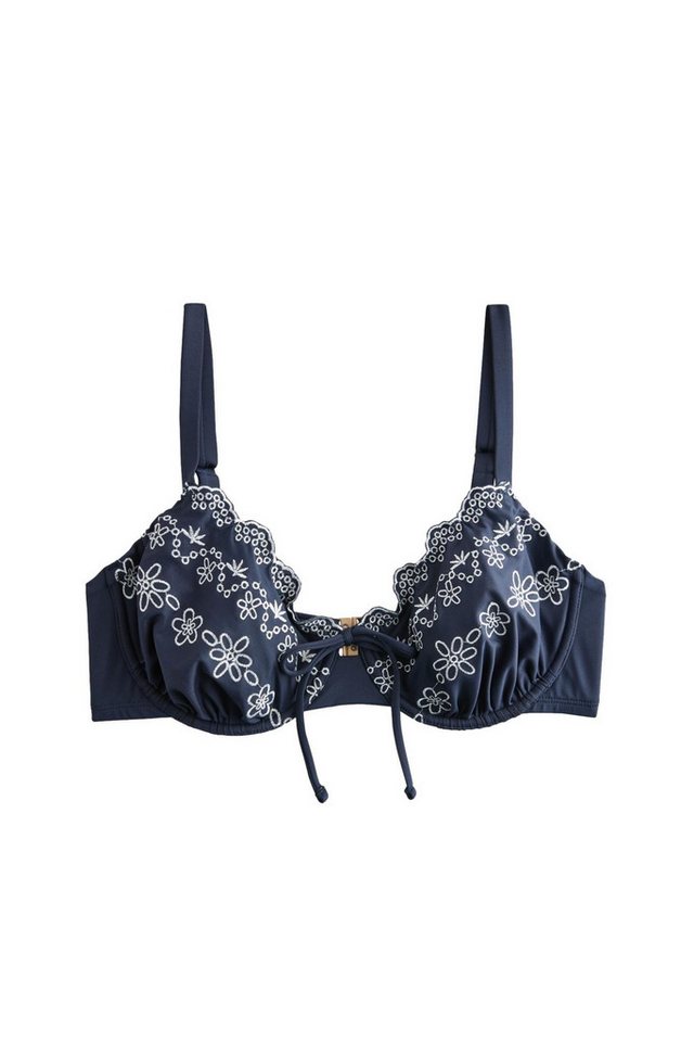 Next Bügel-Bikini-Top Besticktes Bikinioberteil mit Bügel
