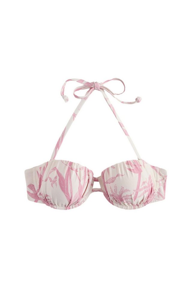 Next Bügel-Bikini-Top Gepolstertes Bikinitop mit Bügeln und Neckholder (1-St)