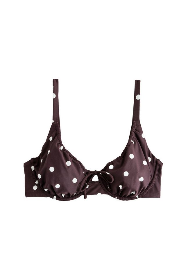 Next Bügel-Bikini-Top Ungepolstertes Bikinioberteil mit Bügel