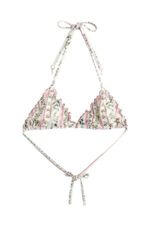 Next Triangel-Bikini-Top Mit Perlen verziertes Triangel-Bikinioberteil (1-St)