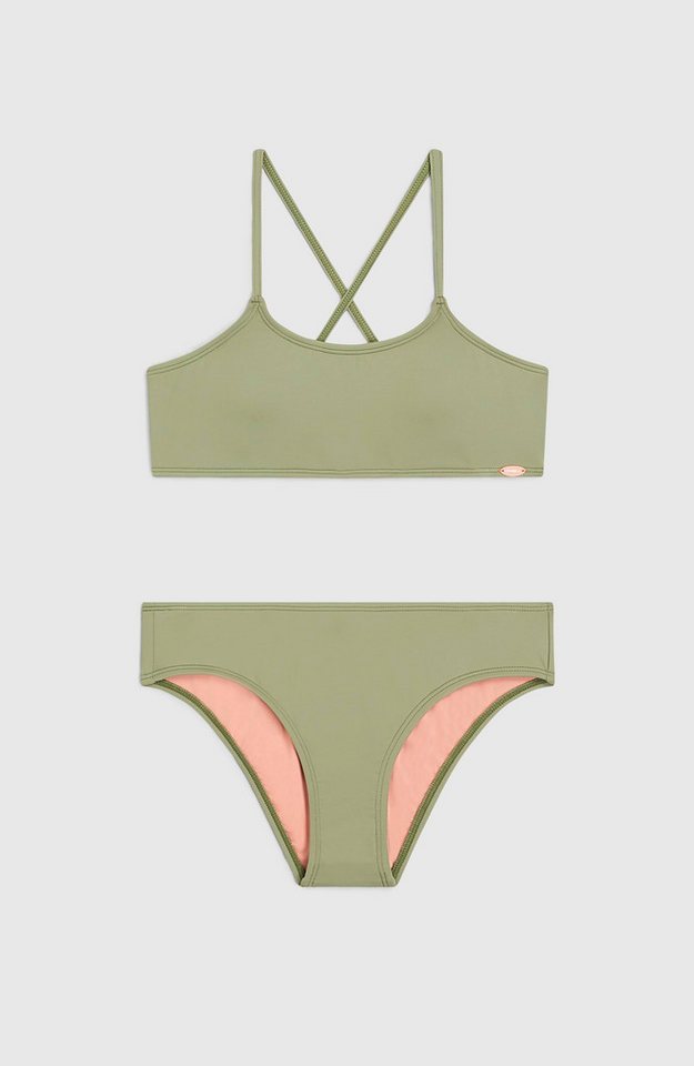 O'Neill Bustier-Bikini ESSENTIALS BRALETTE BIKINI SET mit festen Trägern