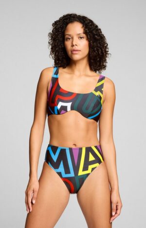 PUMA Bügel-Bikini-Top PUMA SWIM WOMEN PRINTED SCOOP NECK TOP