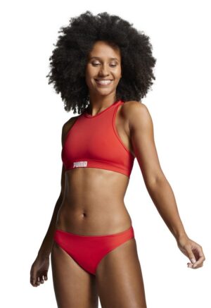 PUMA Bustier-Bikini-Top SWIM WOMEN RACERBACK SWIM TOP