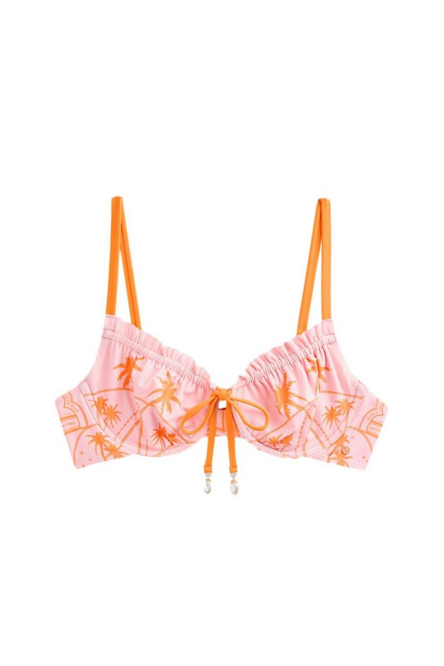 Rockett St George Bügel-Bikini-Top Rockett St George Bikinioberteil mit Raffung (1-St)