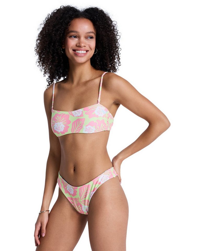 Roxy Bandeau-Bikini-Top Hibiscus Hype RV Bandeau