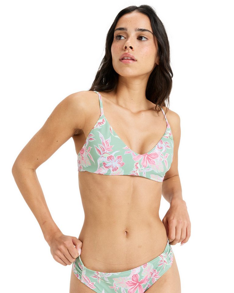 Roxy Bandeau-Bikini-Top Hibiscus Island
