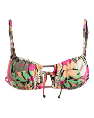 Roxy Bandeau-Bikini-Top Printed Beach Classics