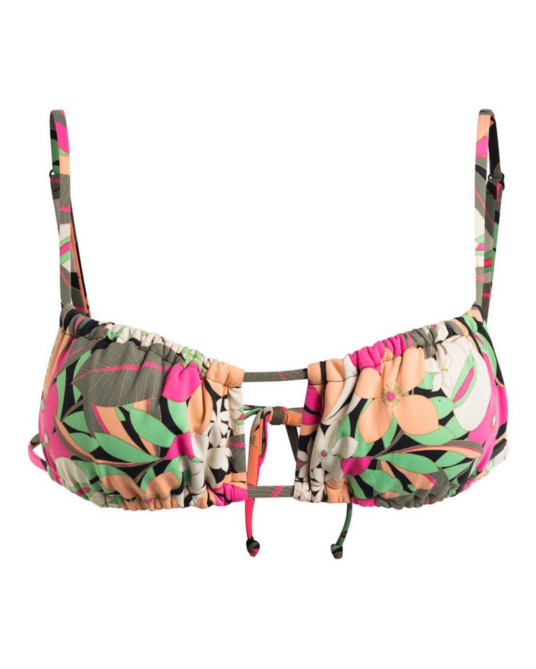 Roxy Bandeau-Bikini-Top Printed Beach Classics