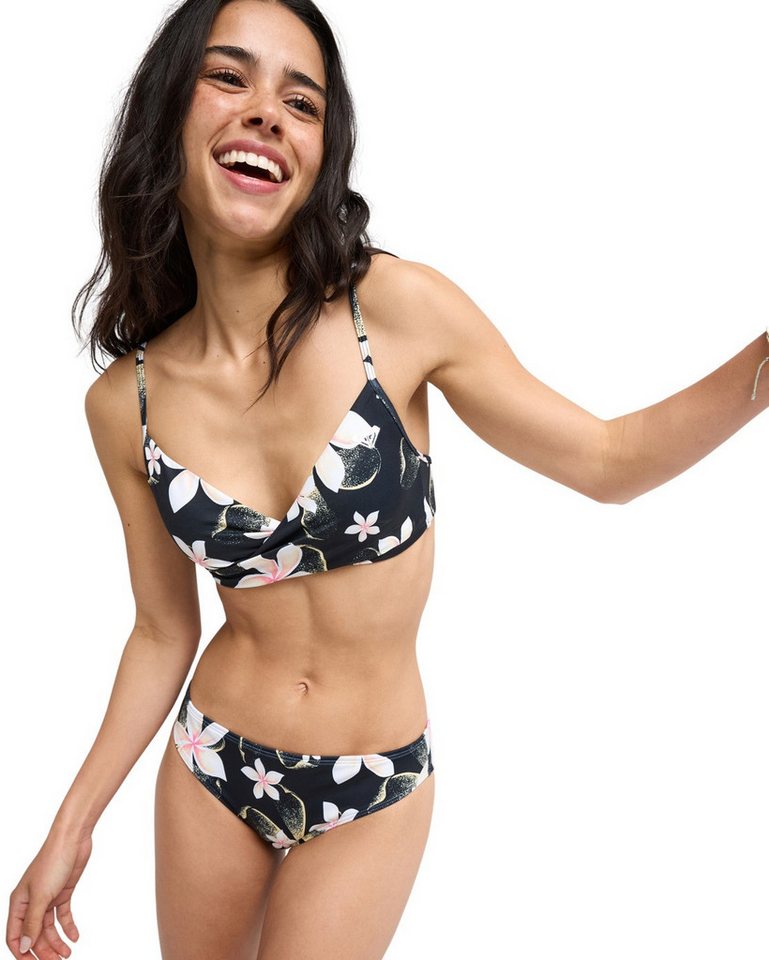 Roxy Bandeau-Bikini-Top Printed Essentials Wrap Bra
